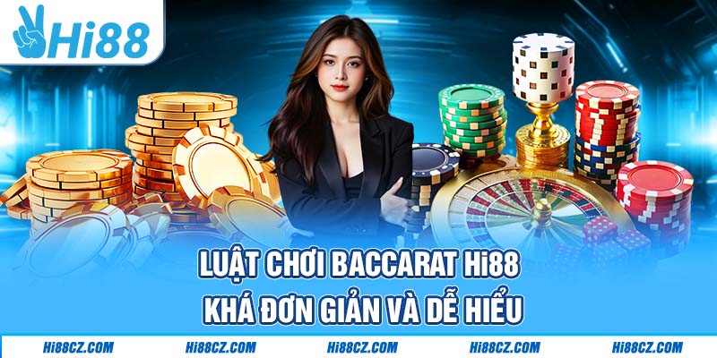 Luật chơi Baccarat Hi88 khá đơn giản và dễ hiểu